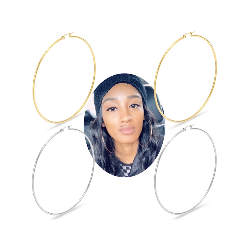 Large Hoop Earrings